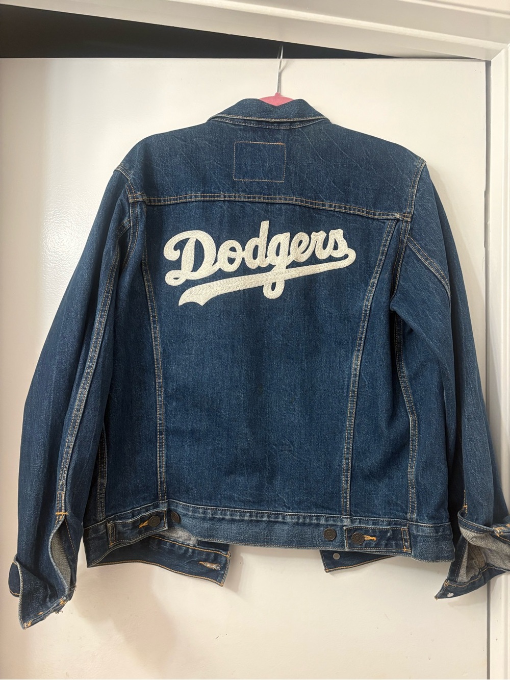 Rare Levi’s Dodgers Denim Jacket - Blue